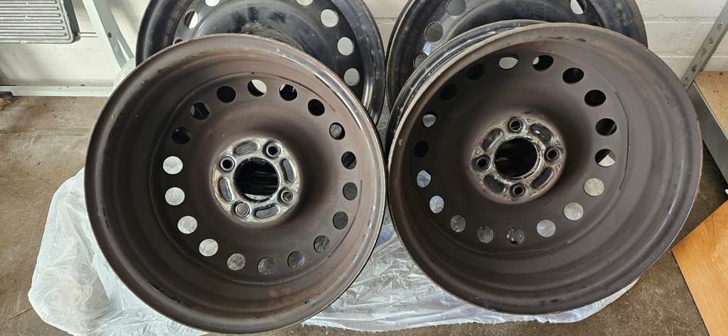 Stalen velgen 15 inch - Gebruikt, Ophalen, Gebruikt
