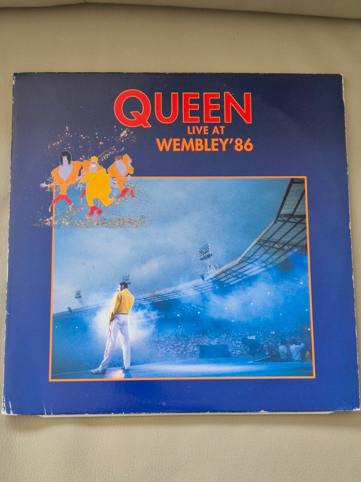 Queen - Live at Wembley '86 LP (Originele binnenhoezen), Ophalen of Verzenden, Classic Rock, 12 inch, Dubbel-LP