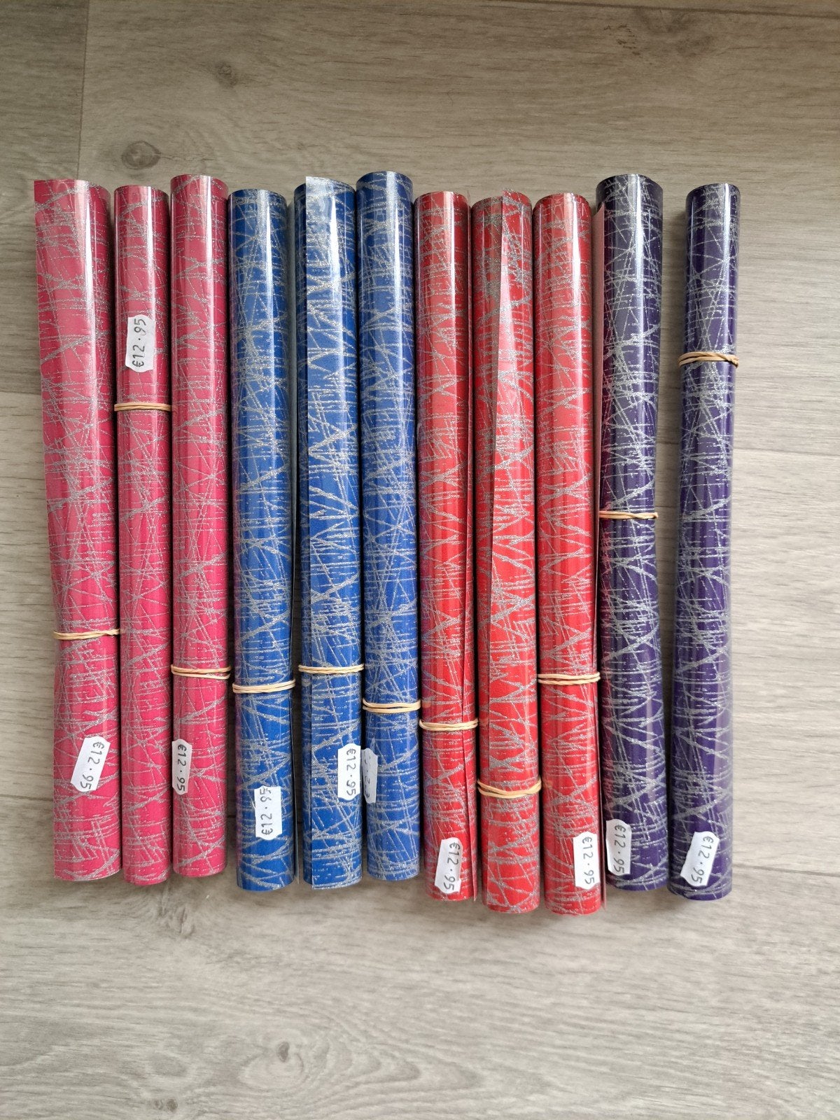 10 rollen flexfolie voor Cricut machine - diverse kleuren, Geschikt voor stof, Textiel, Nieuw, Meerkleurig