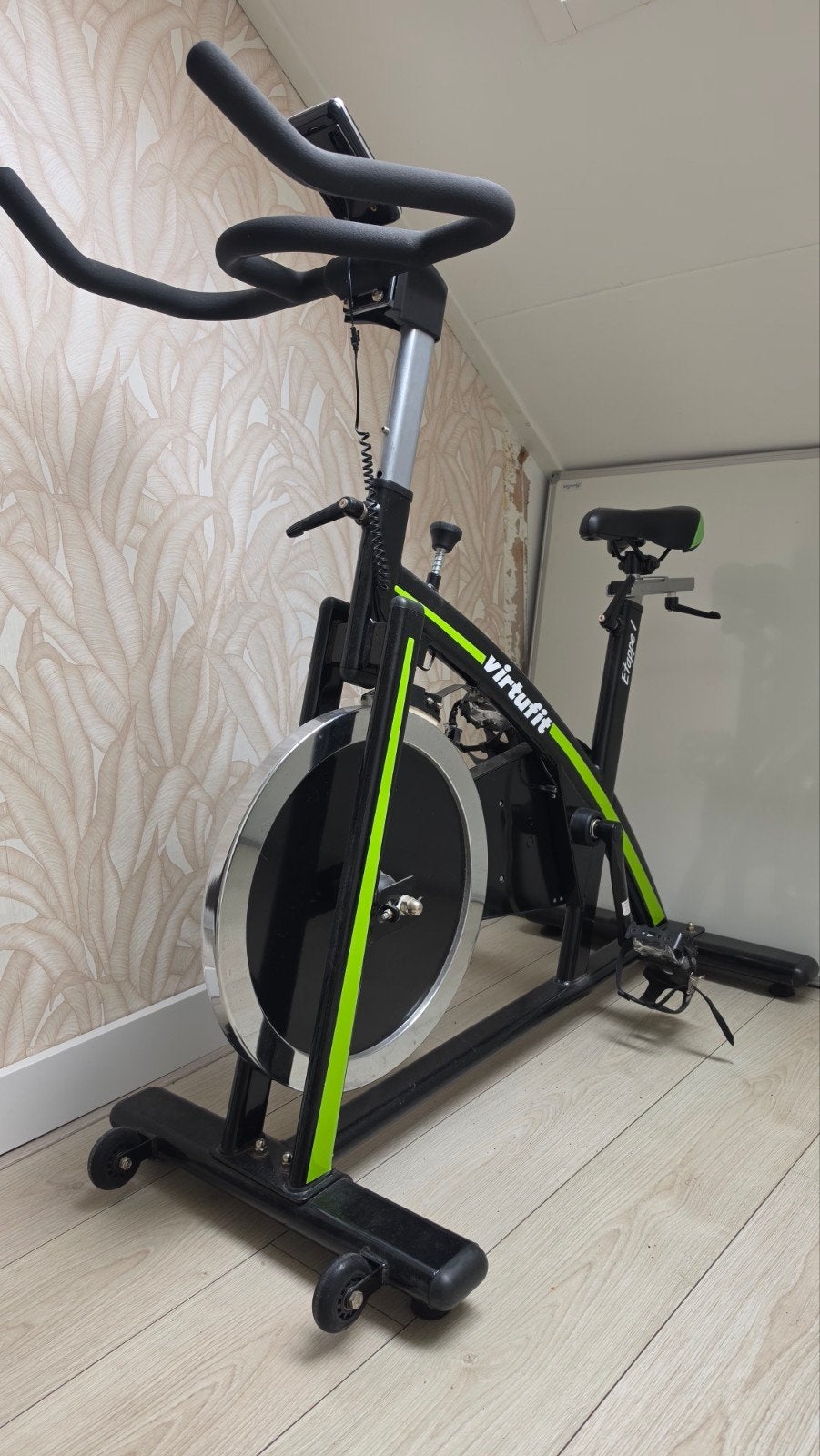 Virtufit Spinningfiets met Computer, Ophalen, Spinningfiets, Zo goed als nieuw, Metaal