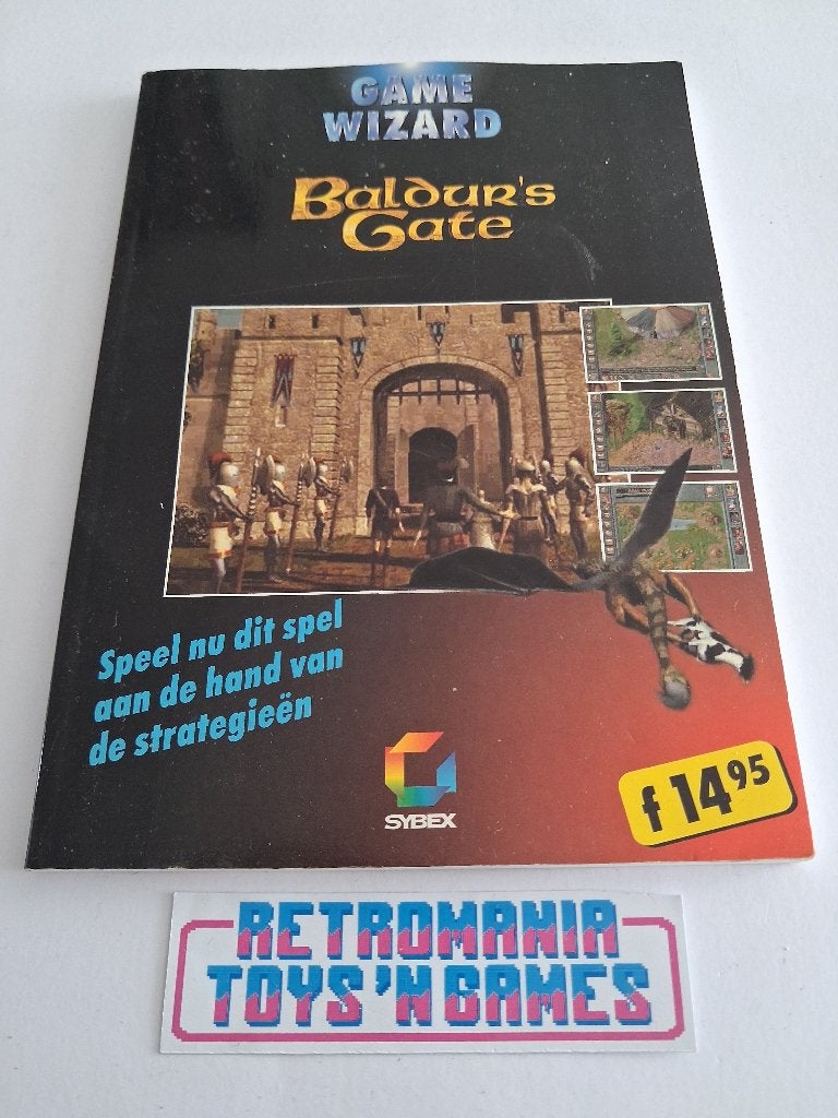 boek game wizard - game guide baldur's gate, Avontuur en Actie, -, Verzenden, -
