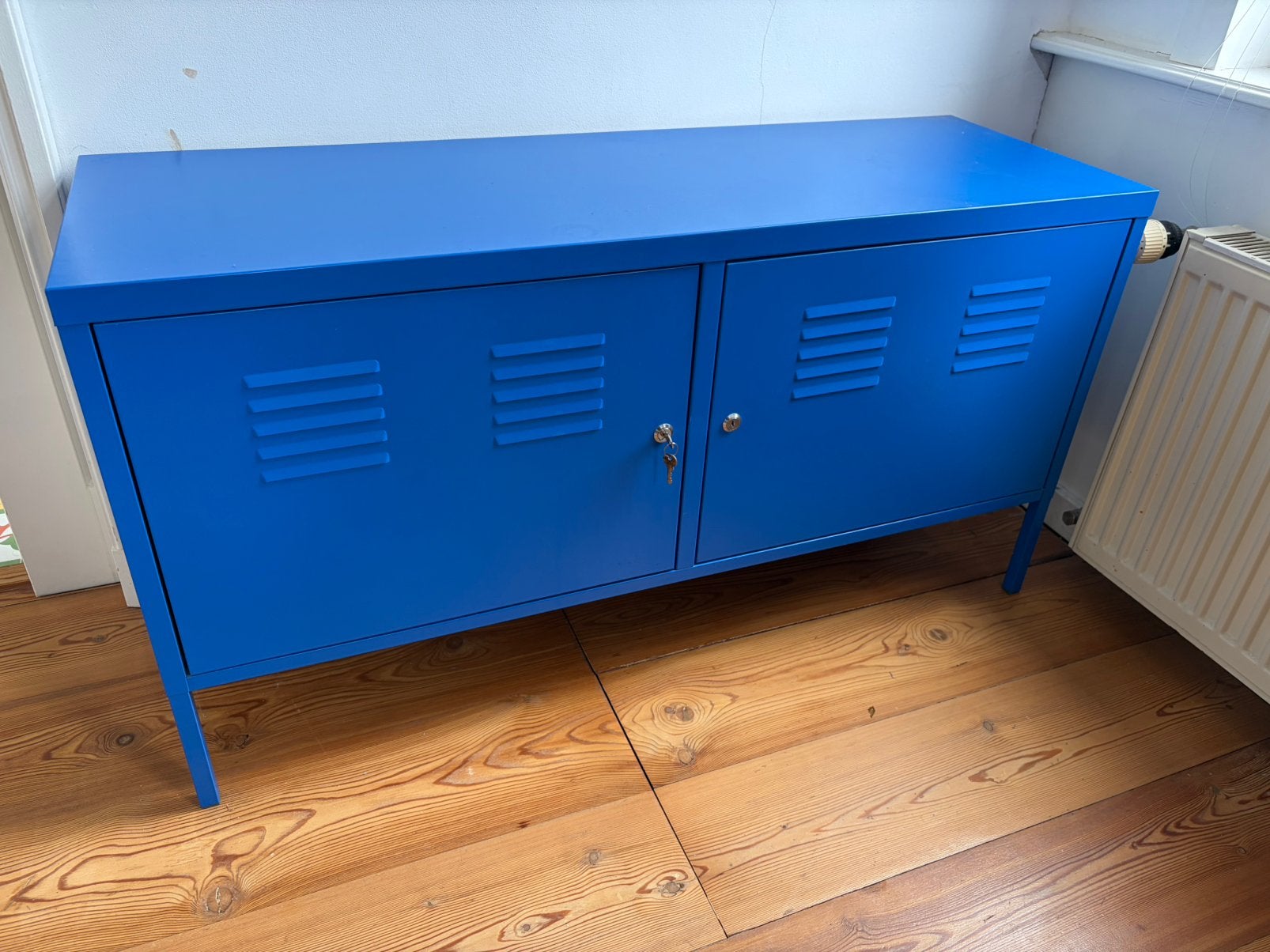 Ikea kast blauw, Ophalen of Verzenden