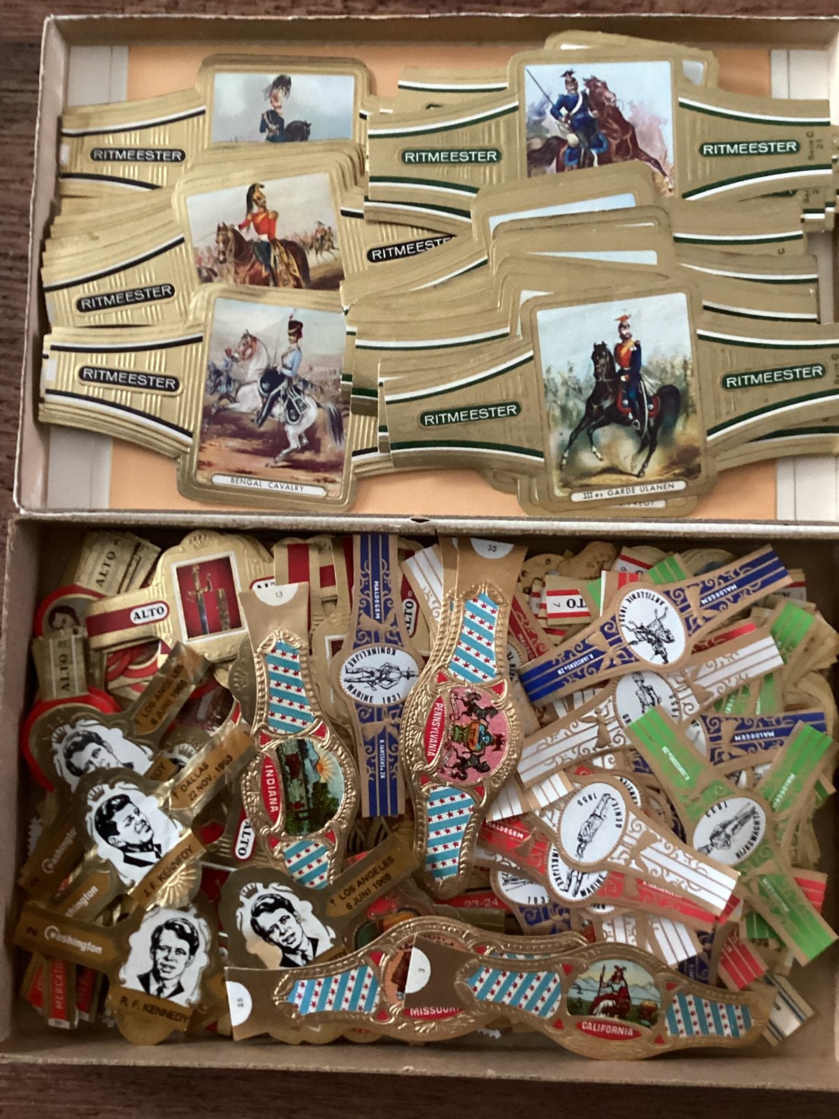 Sigarenbandjes, Ophalen of Verzenden, Zo goed als nieuw, Transport