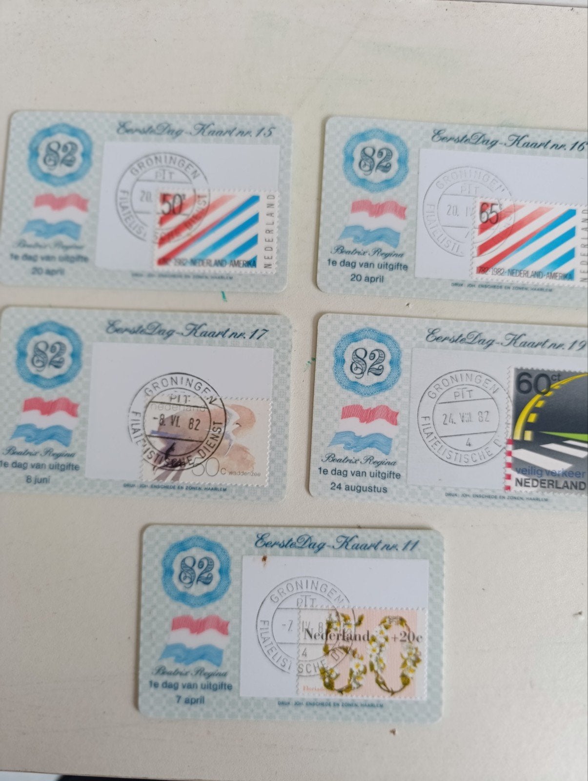 1ste dagkaarten, Ophalen of Verzenden, Plaatje