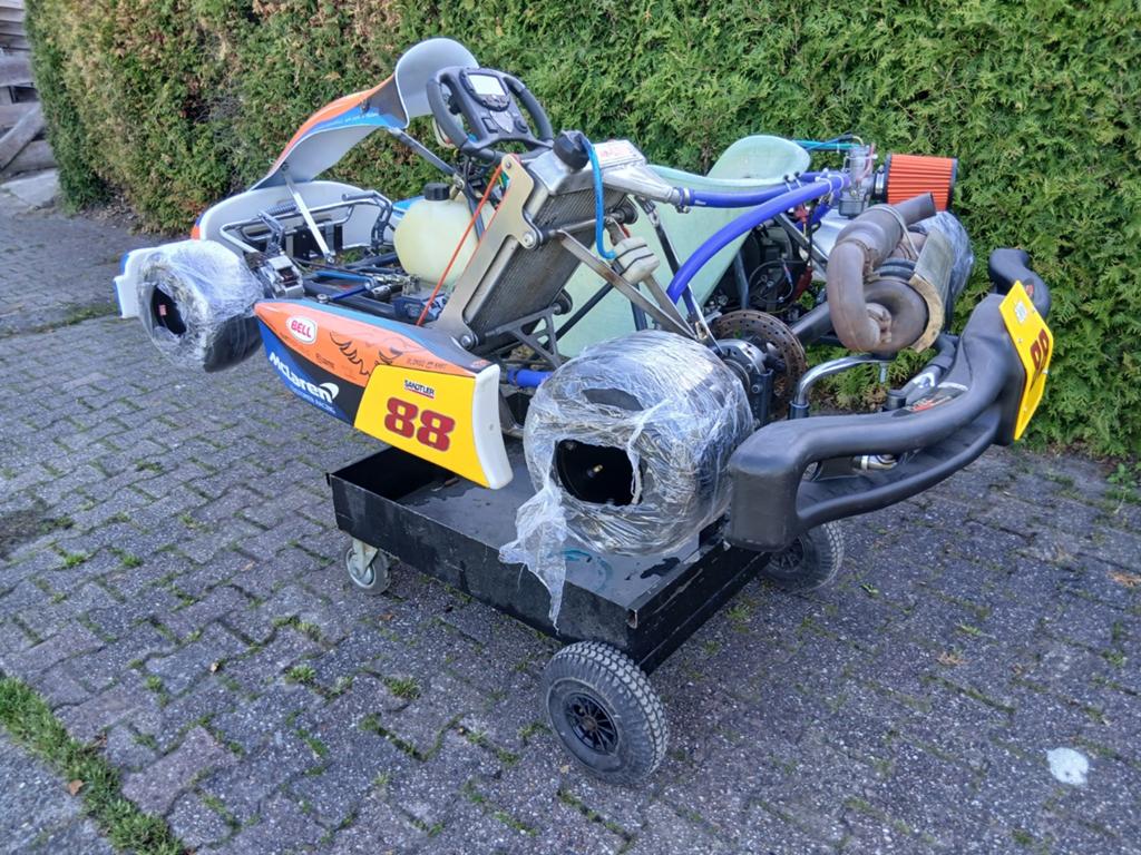 M-TEC Kart met Aixro XR50 motor en accessoires, Ophalen of Verzenden, Kart