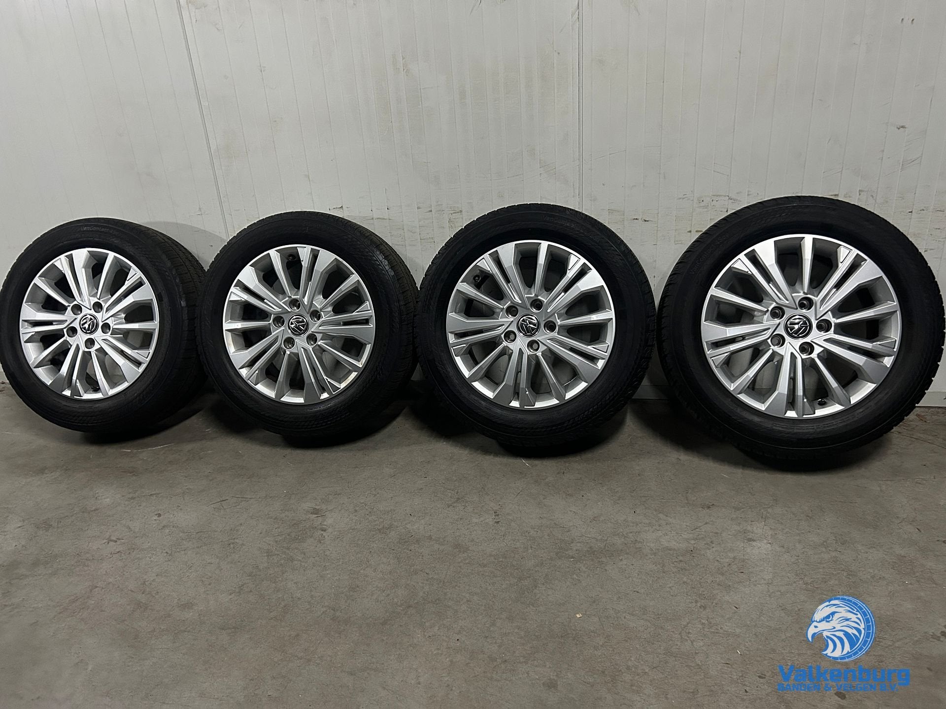 7mm! Originele VW Transporter T5 GP T6 T6.1 T7 Aracaju 17 in, -, -, Banden en Velgen, 17 inch