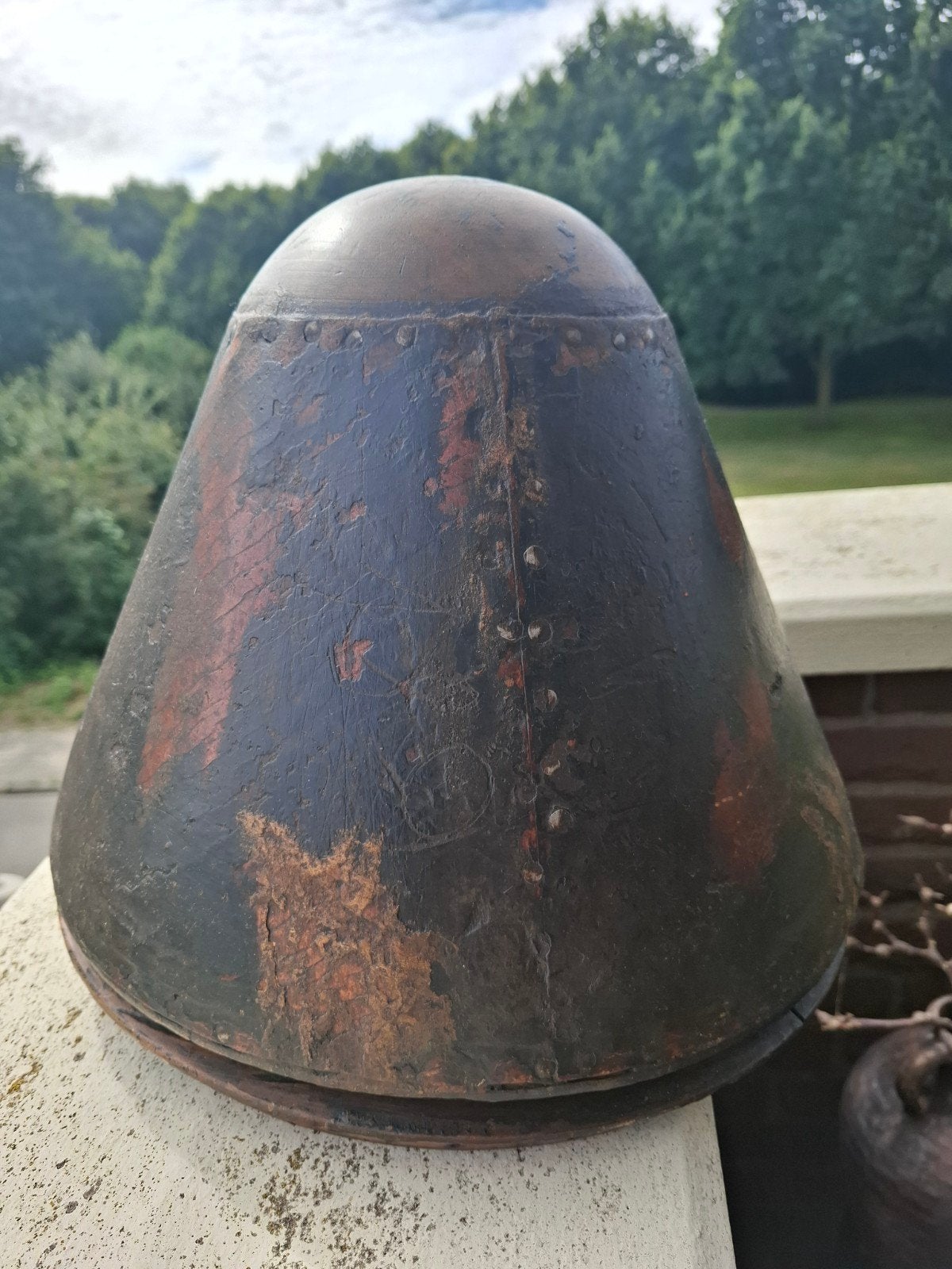 Bijzondere Oude Zware Houten Hoedenmal !!!, Ophalen of Verzenden