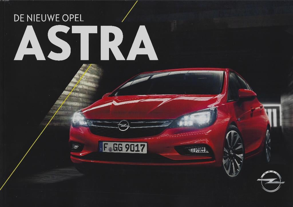 Brochure Opel Astra 2015, Ophalen of Verzenden, Gelezen, Opel