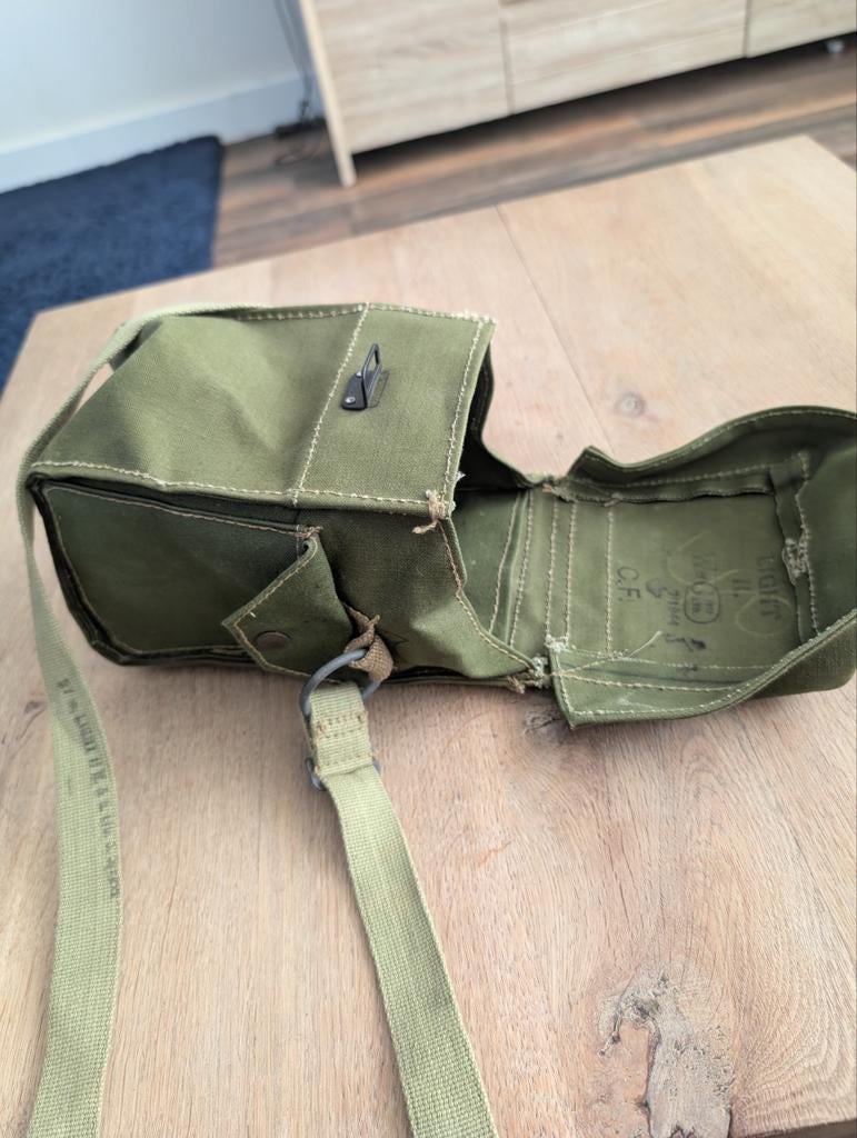Uniek WO2 Gasmasker - Brits/Canadees 1944 - Deense Civiele, Verzamelen, Militaria | Tweede Wereldoorlog, Ophalen of Verzenden
