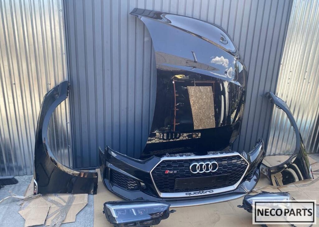 AUDI RS5 8W BUMPER KOPLAMP MOTORKAP COMPLEET VOORKOP O.A!, Auto-onderdelen, Carrosserie en Plaatwerk, Gebruikt, Achterklep, Achter