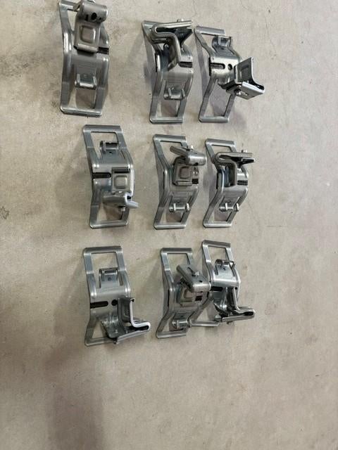 ESDEC GOLFPLAAT BEUGELS 9 STUKS VOOR 40 EURO, Kunststof, Zwart, Nieuw, Ophalen of Verzenden