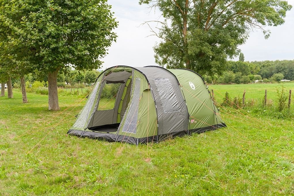 Coleman Cook 4 tunneltent -met luifel, Caravans en Kamperen, Tenten, Ophalen of Verzenden, Gebruikt, Tot en met 4