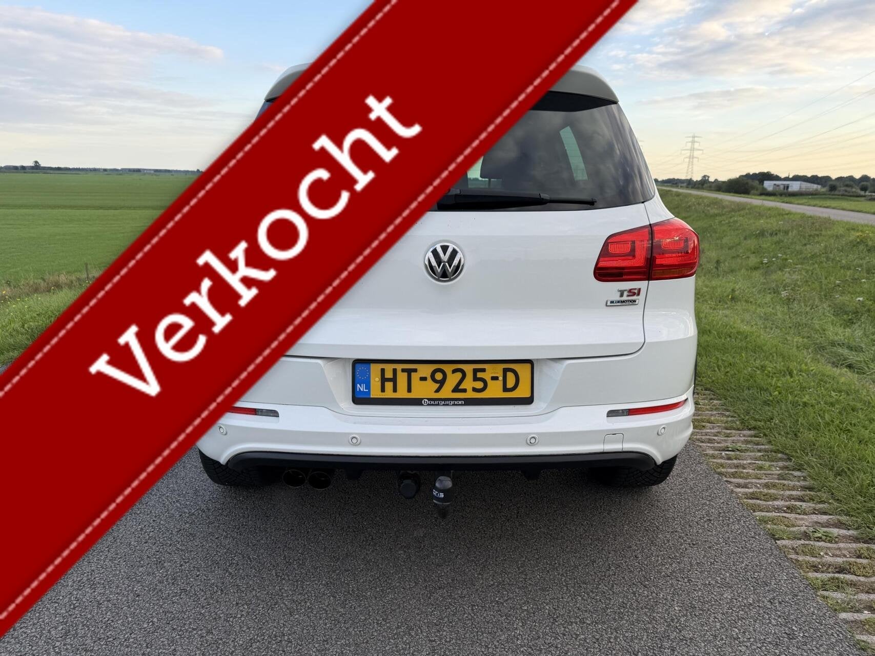 Volkswagen Tiguan 1.4 TSI R-Line Edition, Auto's, Voorwielaandrijving, Euro 6, 4 cilinders, Wit