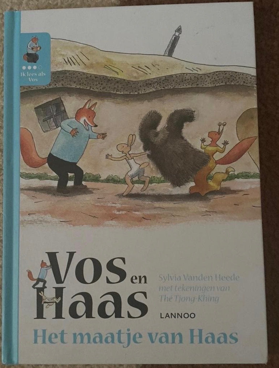 Vos en Haas: Het maatje van Haas - Sylvia Vanden Heede, Ophalen of Verzenden, Gelezen, 3 tot 4 jaar