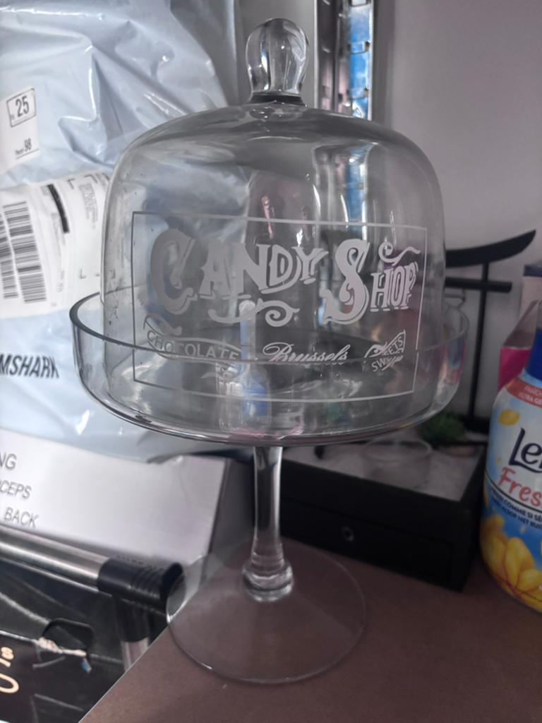 Etagere voor koek/snoep., Ophalen, Gebruikt