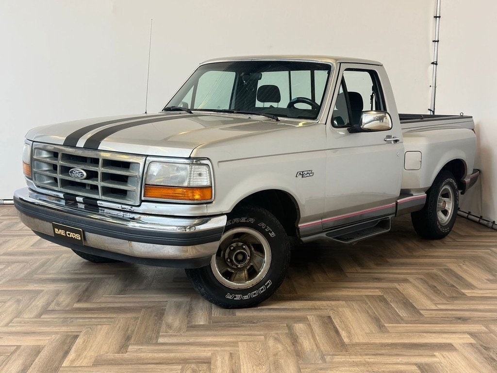 Ford F150 REG GAB FLAIRSIDE |GRIJSKENTEKEN|WIDEBODY|UNIEK!, Automaat, Stof, 8 cilinders, F-150