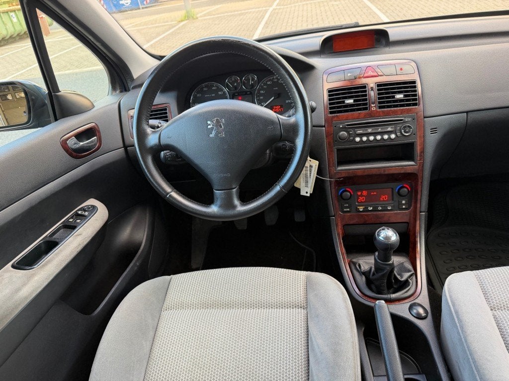 Peugeot 307 1.6-16V XT 5drs Clima NAP APK NETTE AUTO RIJDT G, Auto's, Gebruikt, 4 cilinders, Startonderbreker, Blauw