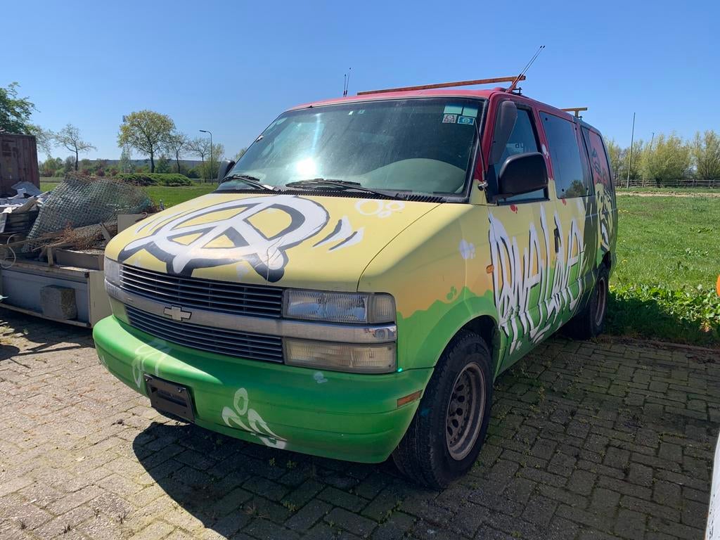 Chevrolet astro (onderdelen, reclame object, garbagerun), Ophalen