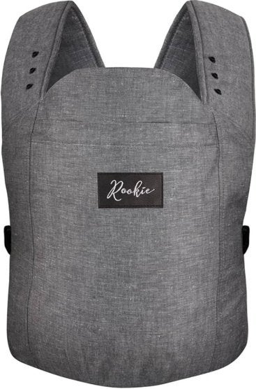 Rookie Konnekt Draagzak - Dark Grey, Kinderen en Baby's, Babydragers en Draagdoeken, Overige merken, Buik of Rug, Nieuw, Ophalen of Verzenden