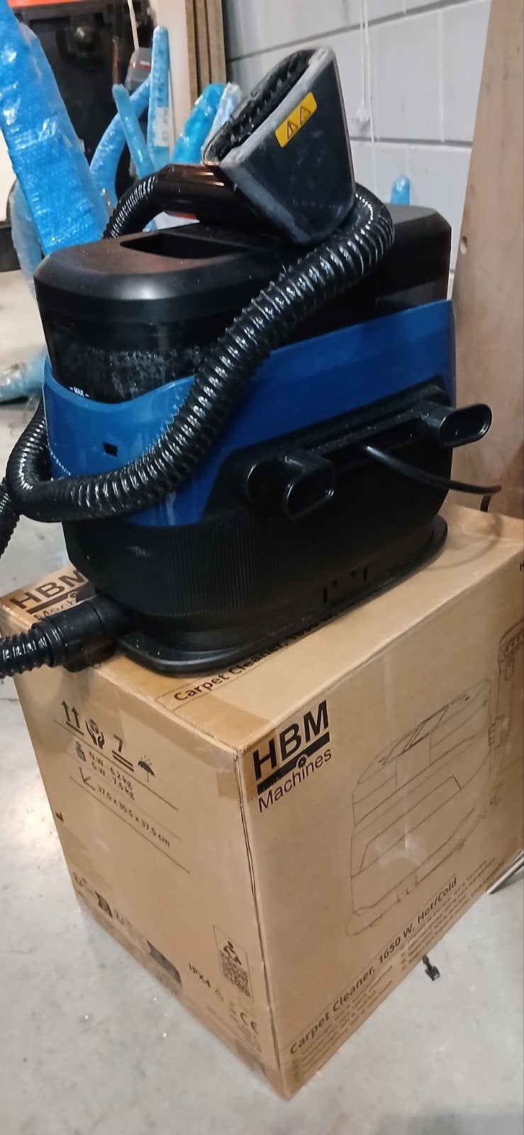 HBM stoomreiniger, met defect, Doe-het-zelf en Verbouw, Ophalen of Verzenden, Zo goed als nieuw, Overige typen