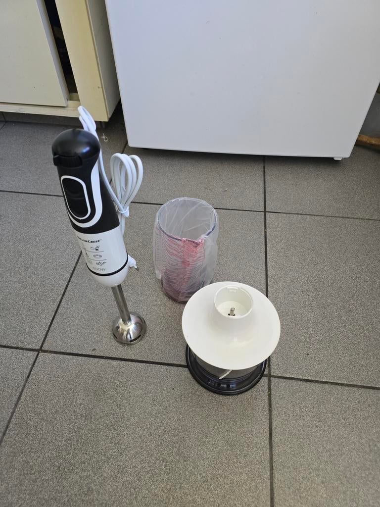SilverCrest Stabmixer-Set - Nieuw in doos, Ophalen of Verzenden, Nieuw, Blender