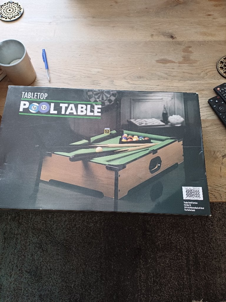 Pooltable, Ophalen, Zo goed als nieuw, Pooltafel