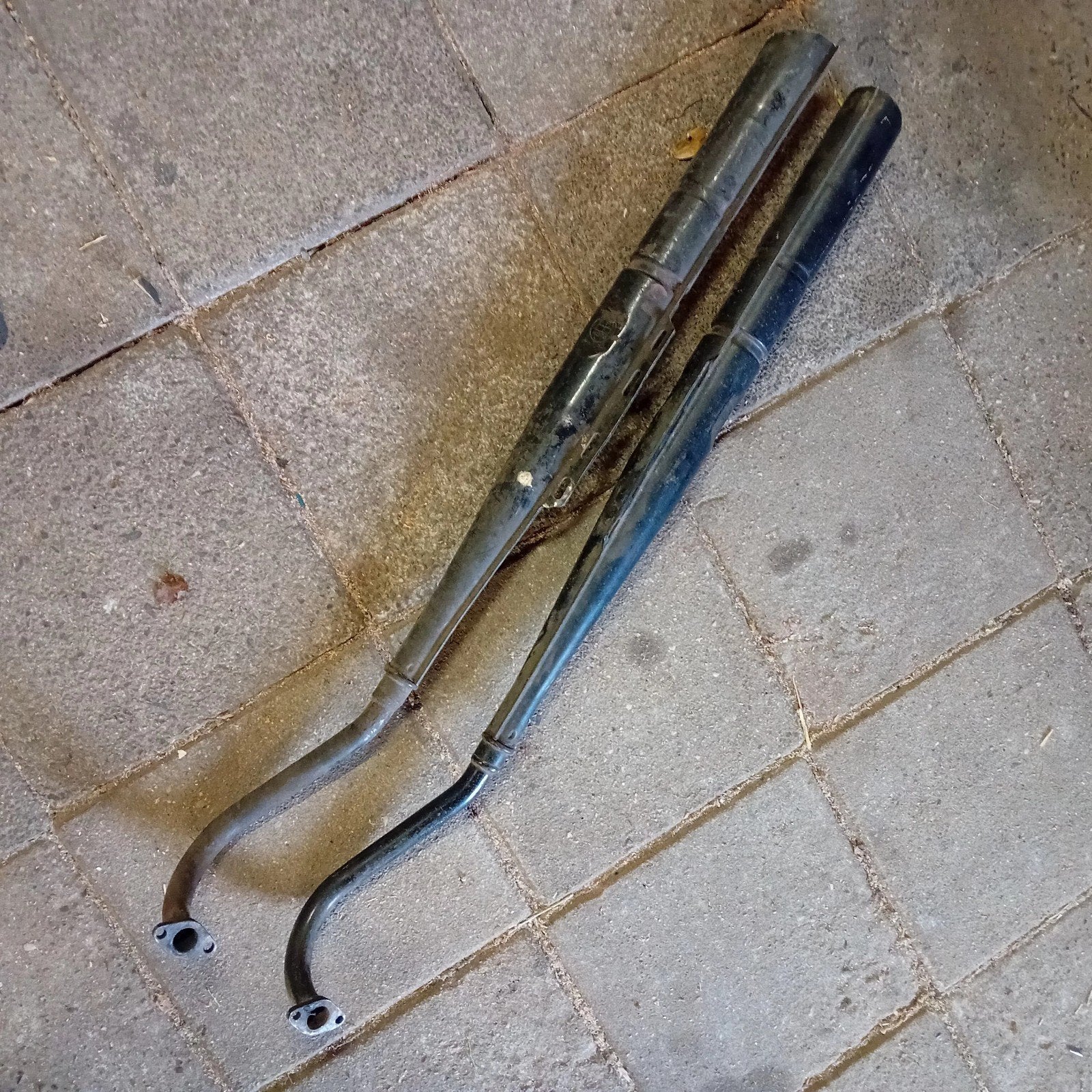 2x originele puch maxi uitlaat 19 mm, Ophalen, Gebruikt, Uitlaat
