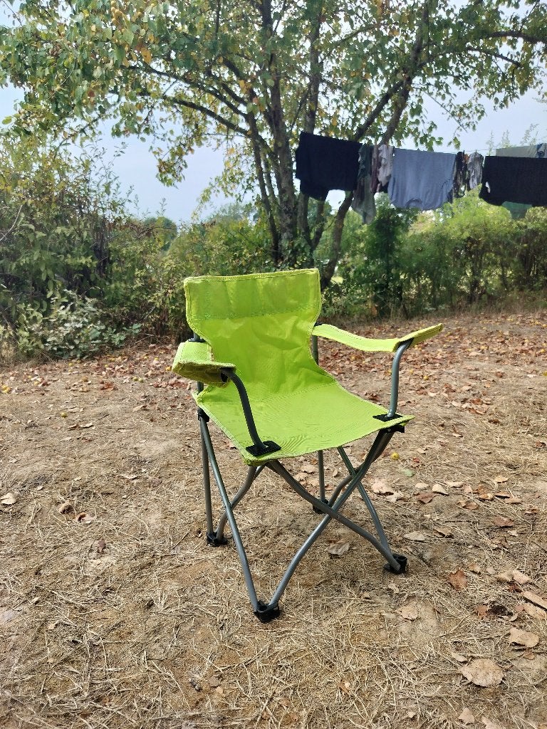 Kinder camping stoel, Ophalen of Verzenden, Zo goed als nieuw, Campingstoel