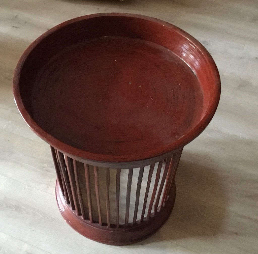 Chinese tempeltafel, Ophalen