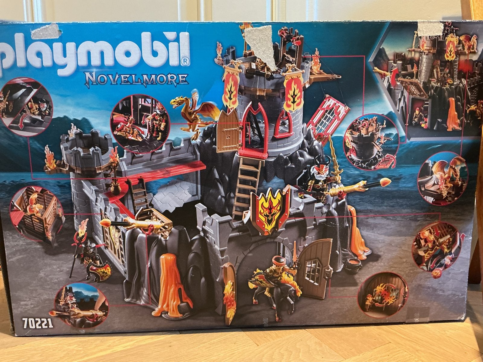 Playmobil Novelmore Kasteel 70221 met extra's, Ophalen, Zo goed als nieuw, Jongen of Meisje