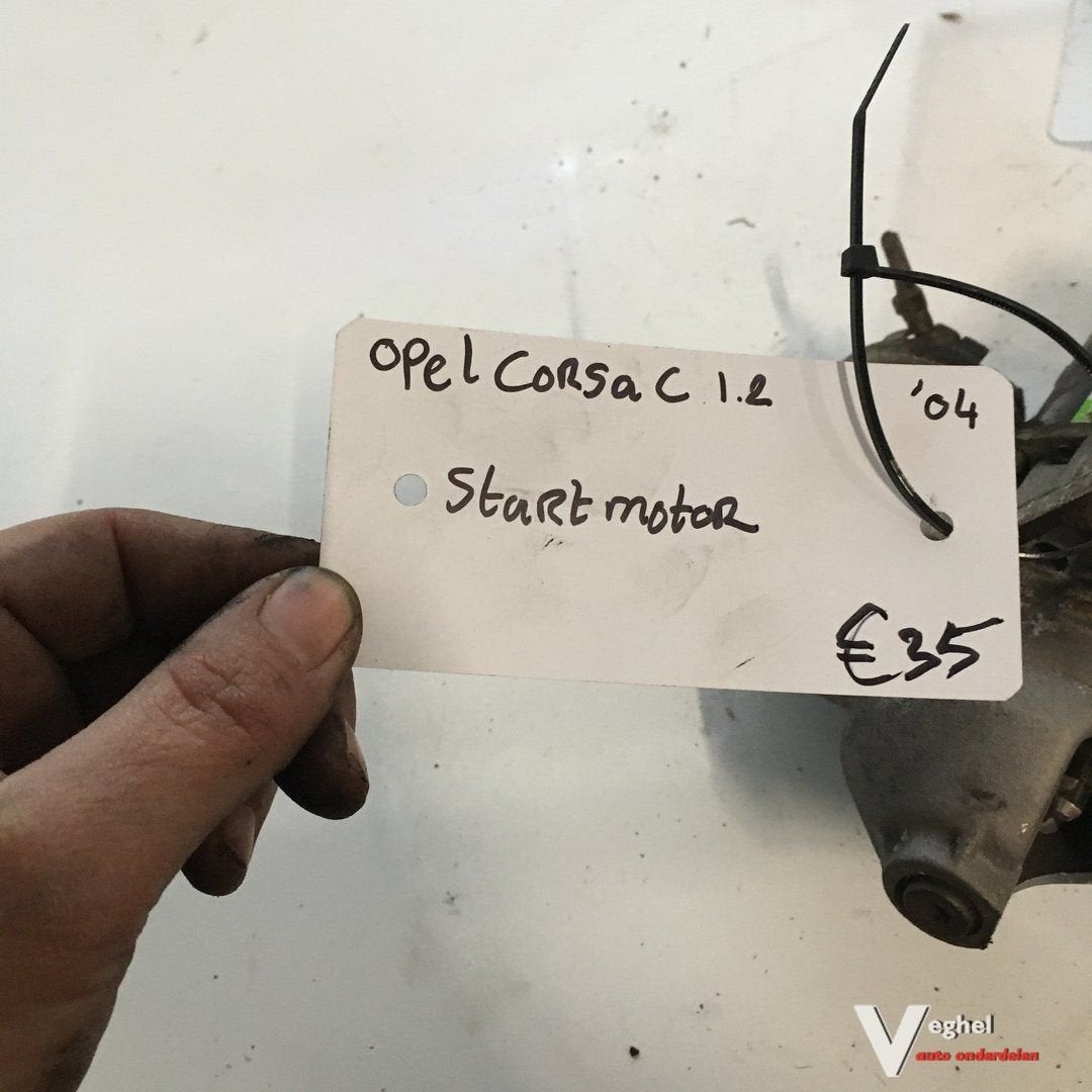 Opel Corsa C 1.2 2004 Startmotor, Gebruikt, -, -, Ophalen of Verzenden