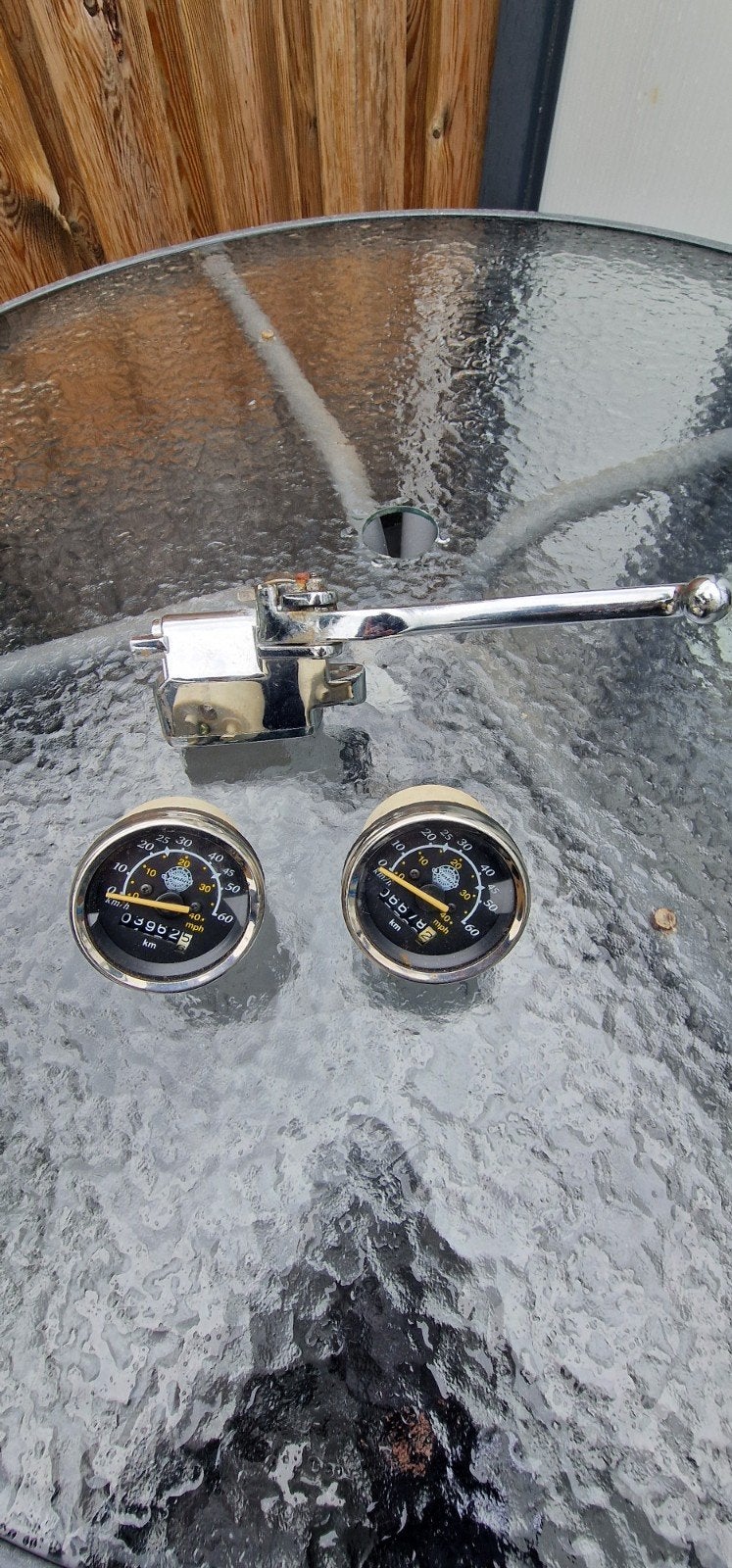 Motor schoter teller klok en handrem., Motoren, Ophalen of Verzenden, Gebruikt