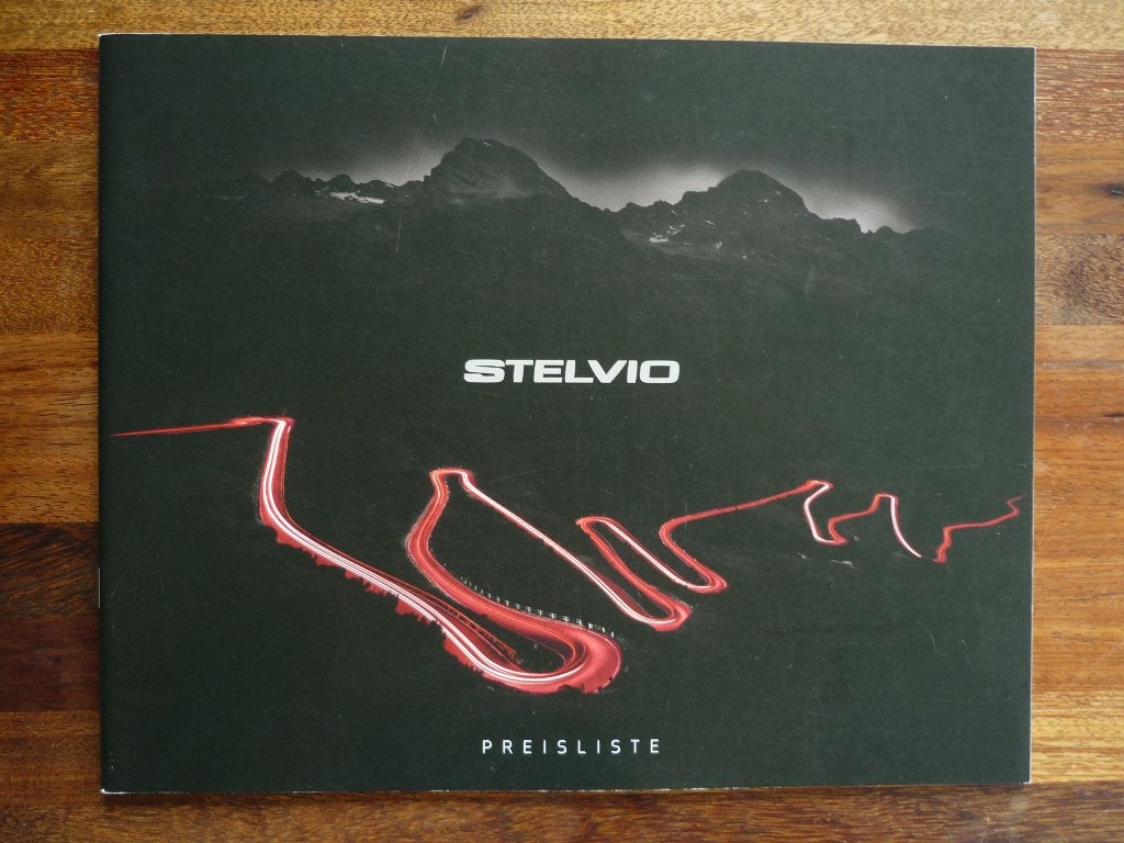 Alfa Romeo Stelvio Prijslijst (2019, Duits), Ophalen of Verzenden, Nieuw, Alfa Romeo