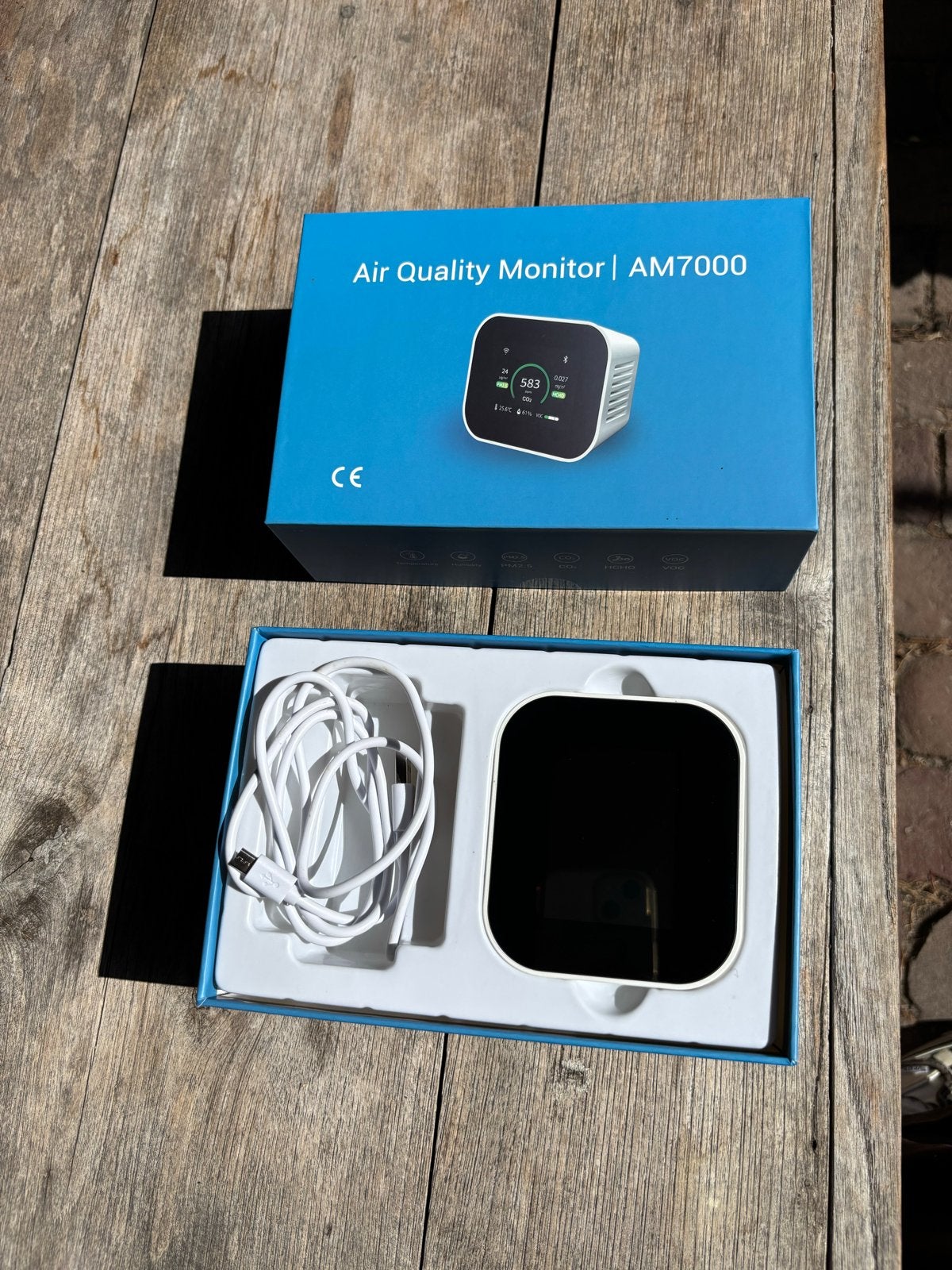 Cubic Air Quality Monitor | AM7000 - Zo goed als nieuw, Computers en Software, Monitoren, IPS, Ophalen of Verzenden, Zo goed als nieuw
