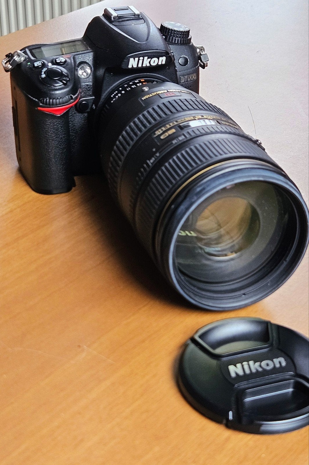 Nikon D7000 Spiegelreflexcamera met AF VR Zoom-Nikkor 80-400, Ophalen, Beeldstabilisatie, Spiegelreflex, Nikon