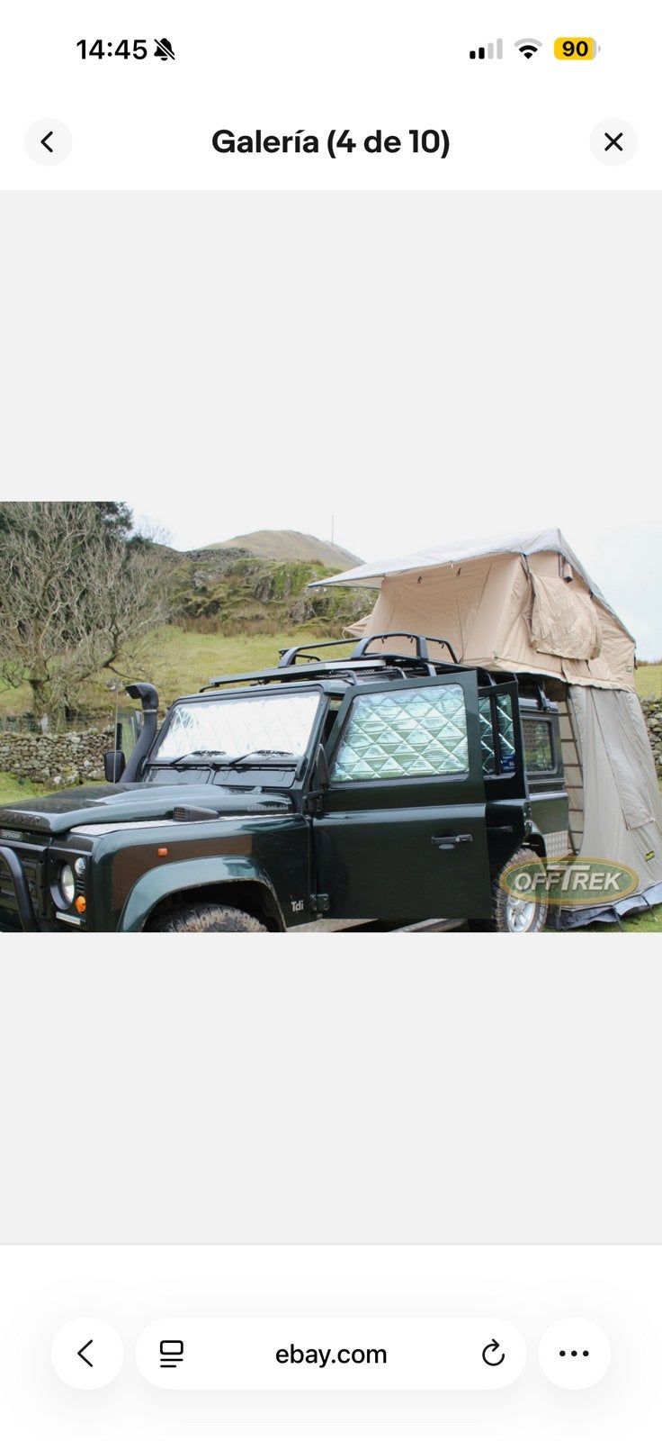 Nieuw land rover screens blinds 5 delig, Ophalen of Verzenden, Nieuw