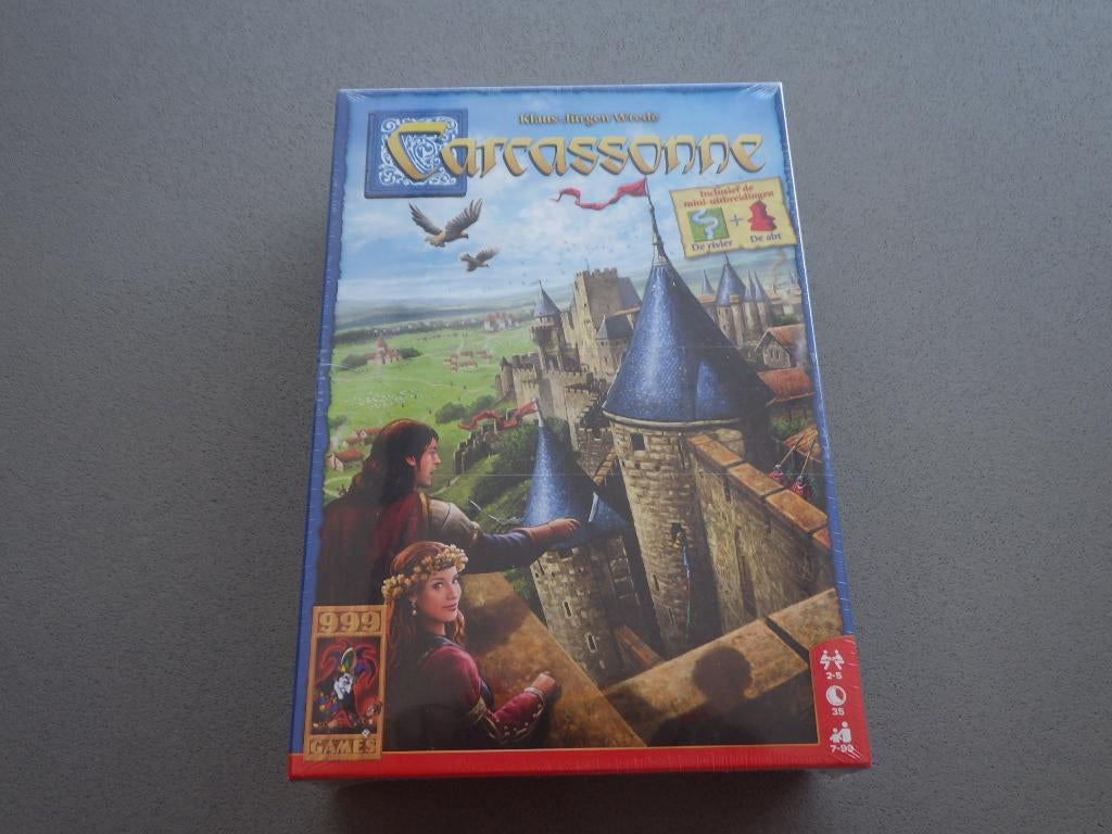 Carcassonne NIEUW de rivier en de adt, Ophalen of Verzenden, Nieuw