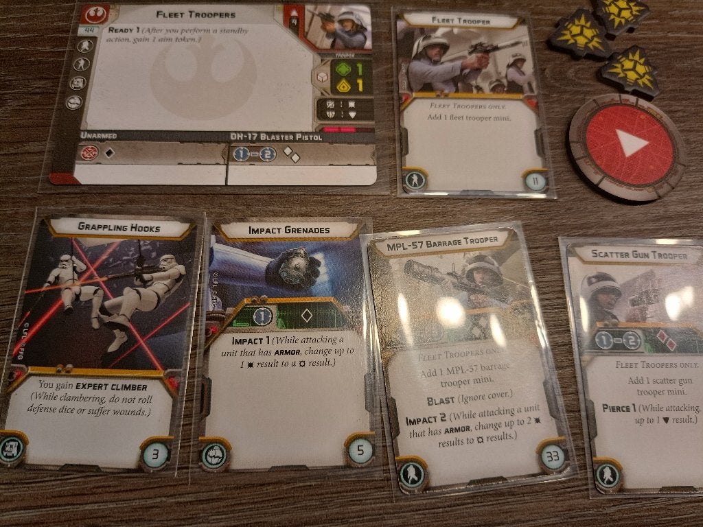 Star wars legion fleet troopers uitbreiding, Figuurtje(s), Overige soorten, Ophalen of Verzenden, Zo goed als nieuw