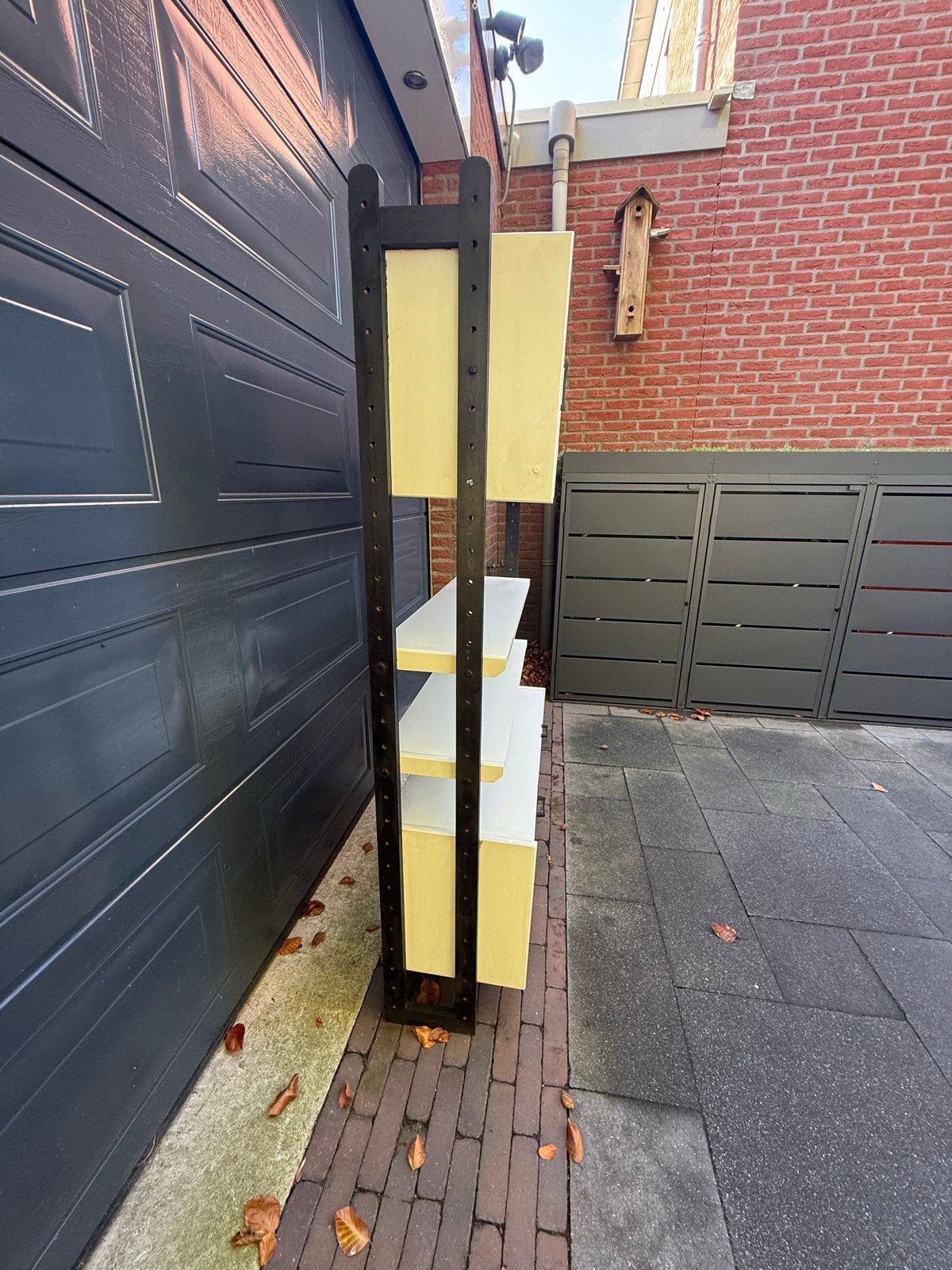 Symplalux wandkast met planken en deuren, Ophalen, Gebruikt, Minder dan 150 cm, Gijpsvintage