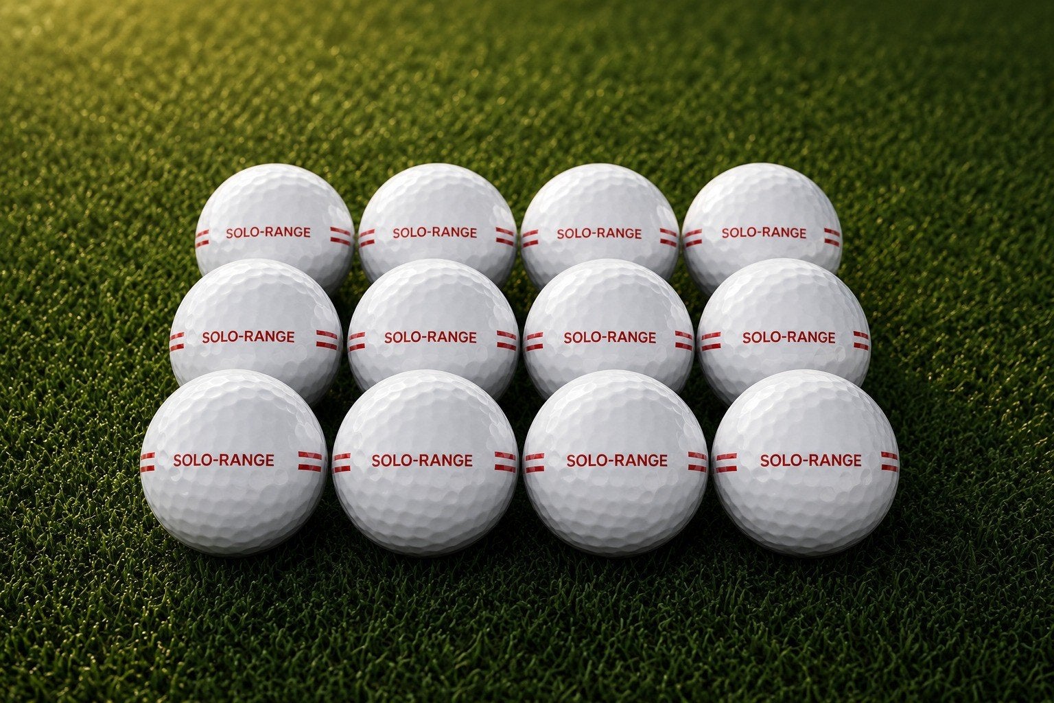 Solo Range Golfballen - Hoge Kwaliteit Set 12 stuks, Ophalen of Verzenden, Zo goed als nieuw, Bal(len), Overige merken