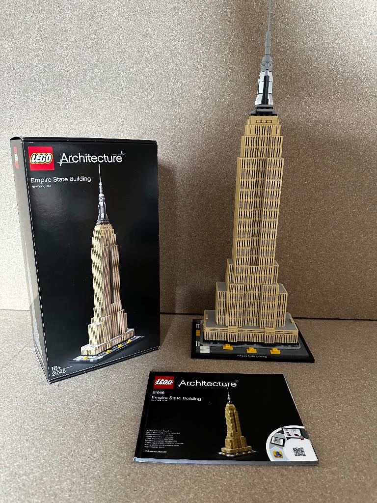 Lego Architecture Empire State Building 21046, Kinderen en Baby's, Speelgoed | Duplo en Lego, Zo goed als nieuw, Lego, Complete set