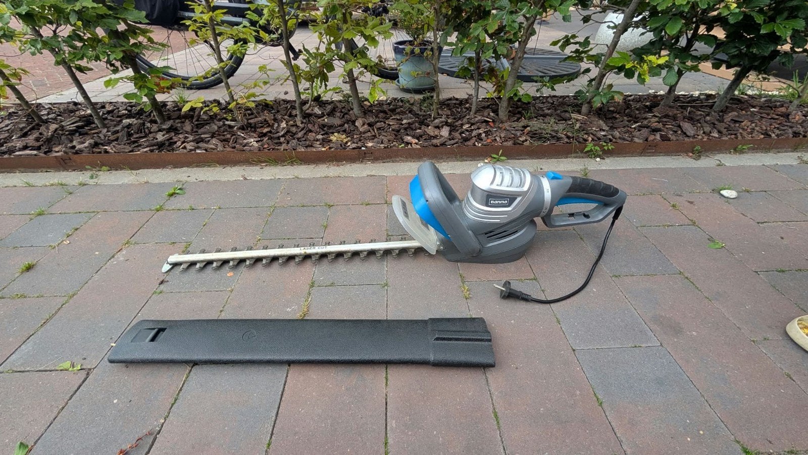 Heggenschaar elektrisch - GAMMA HS-710ML-2, Tuin en Terras, Ophalen, Gebruikt, Elektrisch, GAMMA