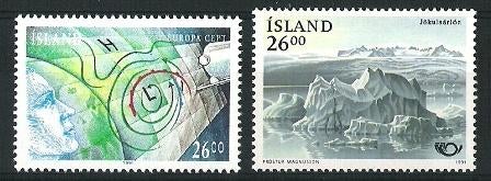 IJsland Mi nr 742/743 postfris, Verzenden, IJsland, Postfris