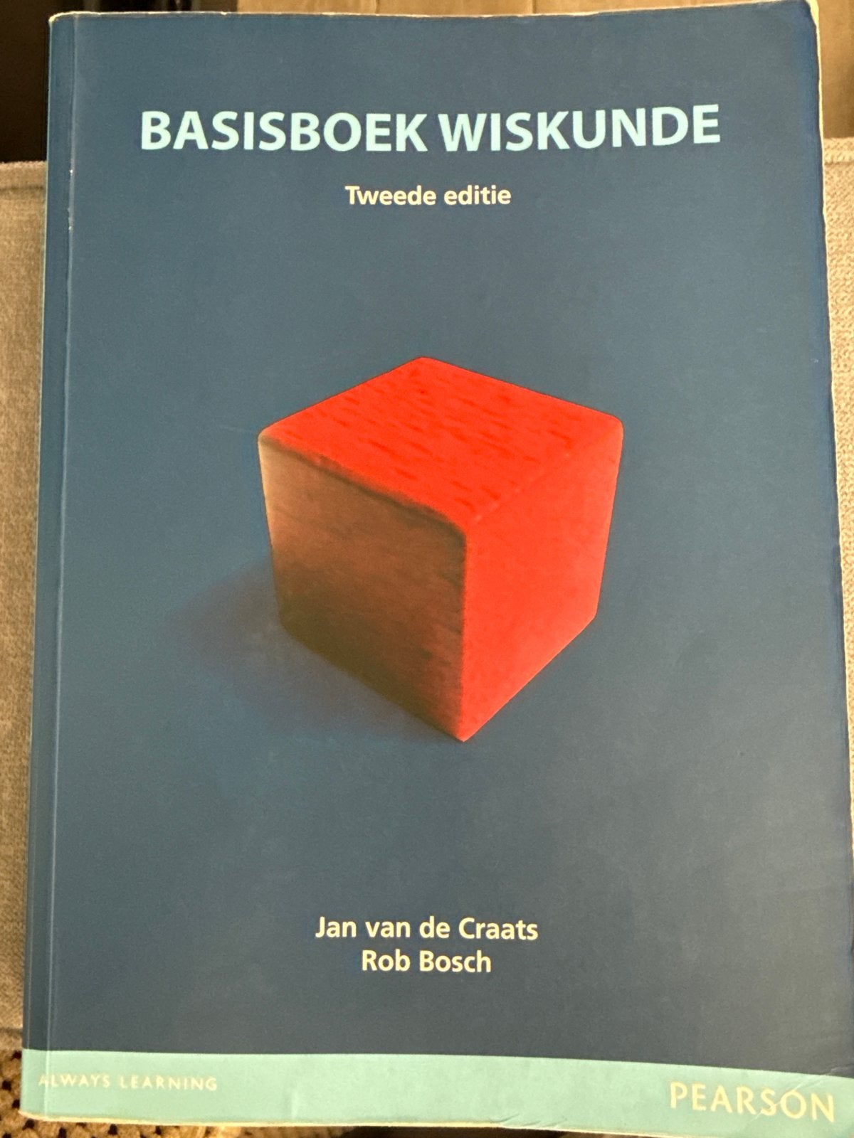 Basisboek Wiskunde - 2e editie - Jan van de Craats & Rob Bos, Boeken, Ophalen of Verzenden, Beta, Gelezen, HBO