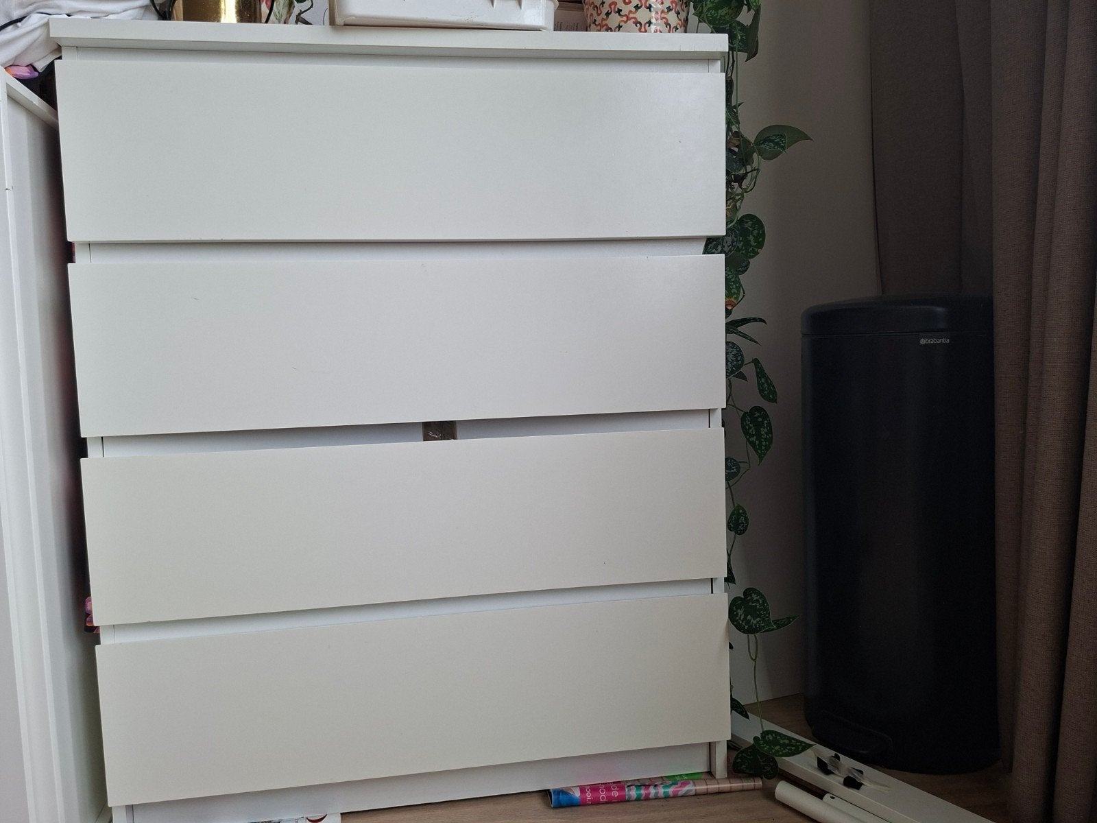 Gratis IKEA Malm kast, Huis en Inrichting, Ophalen, Gebruikt, 5 laden of meer, 50 tot 100 cm
