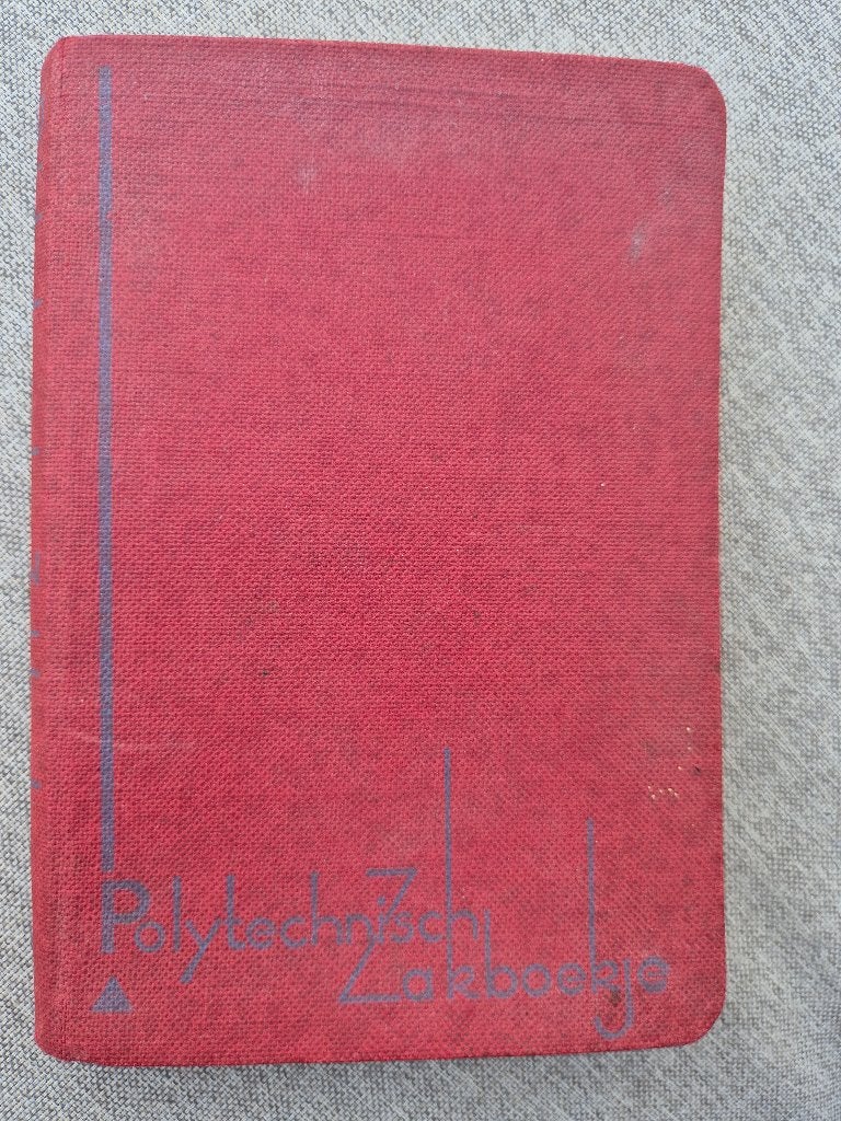 Polytechnisch Zakboekje 19e druk, Gelezen, Elektrotechniek, Ophalen of Verzenden, Ahrend & zoon