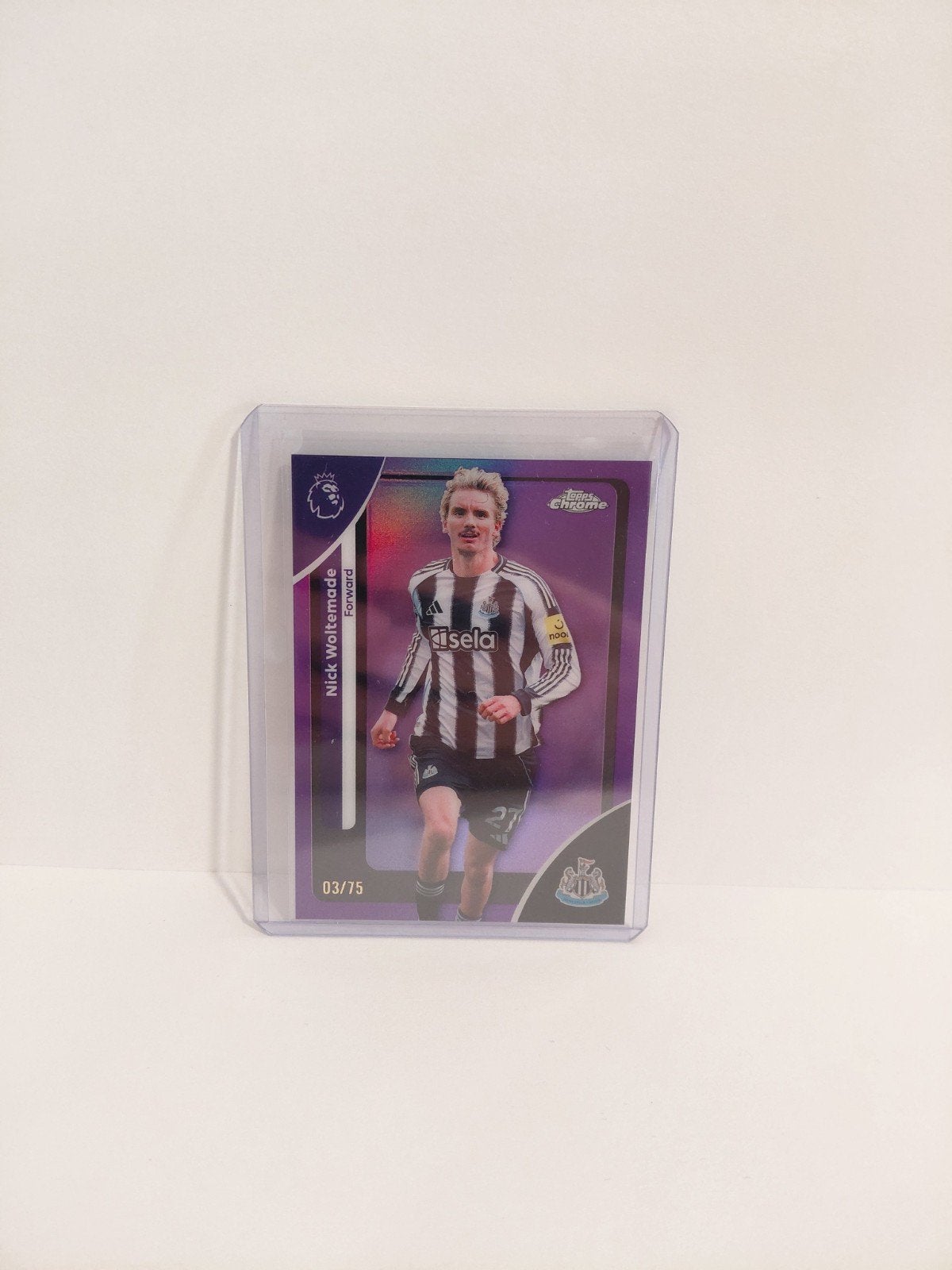 Nick Woltemade Topps Chrome 03/75, Ophalen of Verzenden, Nieuw, Plaatje
