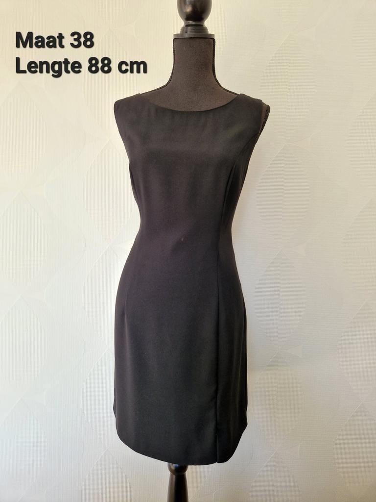 Vera mont zwart litle black dress zwarte jurk maat 38 M, Maat 38/40 (M), Zwart, Ophalen of Verzenden, Zo goed als nieuw