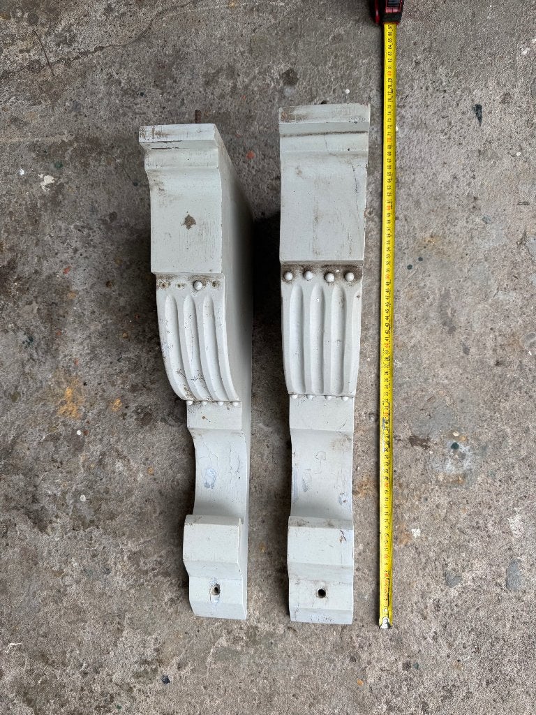 2 ornamenten uit het Kurhaus, Ophalen