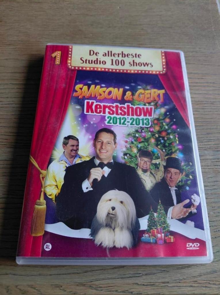 Samson en Gert Kerstshow 2012-2013 dvd. Studio 100., Cd's en Dvd's, Dvd's | Kinderen en Jeugd, Alle leeftijden, Poppen, Ophalen of Verzenden